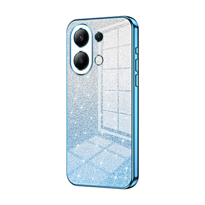 Gradient Glitter Powder Electroplated Phone Case, For Redmi Note 14 5G, For Redmi Note 14 Pro+ 5G, For Redmi 14R, For Redmi Note 14 Pro 5G, For Redmi K70 Ultra, For Xiaomi Redmi Note 13 Pro 4G, For Xiaomi Redmi Note 13 4G, For Xiaomi Redmi Note 13 5G  ...