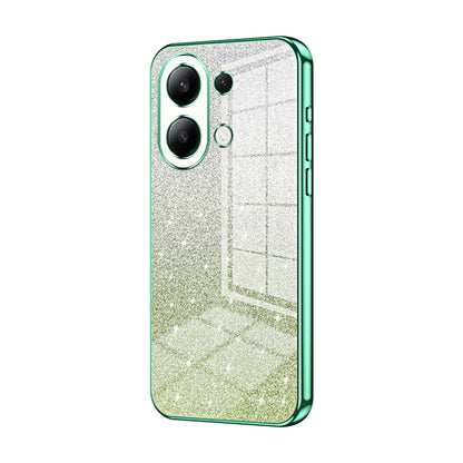 Gradient Glitter Powder Electroplated Phone Case, For Redmi Note 14 5G, For Redmi Note 14 Pro+ 5G, For Redmi 14R, For Redmi Note 14 Pro 5G, For Redmi K70 Ultra, For Xiaomi Redmi Note 13 Pro 4G, For Xiaomi Redmi Note 13 4G, For Xiaomi Redmi Note 13 5G  ...
