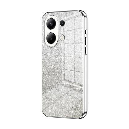 Gradient Glitter Powder Electroplated Phone Case, For Redmi Note 14 5G, For Redmi Note 14 Pro+ 5G, For Redmi 14R, For Redmi Note 14 Pro 5G, For Redmi K70 Ultra, For Xiaomi Redmi Note 13 Pro 4G, For Xiaomi Redmi Note 13 4G, For Xiaomi Redmi Note 13 5G  ...
