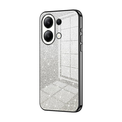 Gradient Glitter Powder Electroplated Phone Case, For Redmi Note 14 5G, For Redmi Note 14 Pro+ 5G, For Redmi 14R, For Redmi Note 14 Pro 5G, For Redmi K70 Ultra, For Xiaomi Redmi Note 13 Pro 4G, For Xiaomi Redmi Note 13 4G, For Xiaomi Redmi Note 13 5G  ...