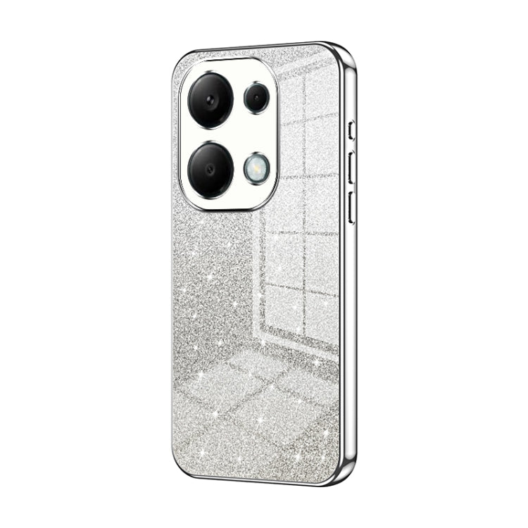 Gradient Glitter Powder Electroplated Phone Case, For Redmi Note 14 5G, For Redmi Note 14 Pro+ 5G, For Redmi 14R, For Redmi Note 14 Pro 5G, For Redmi K70 Ultra, For Xiaomi Redmi Note 13 Pro 4G, For Xiaomi Redmi Note 13 4G, For Xiaomi Redmi Note 13 5G  ...
