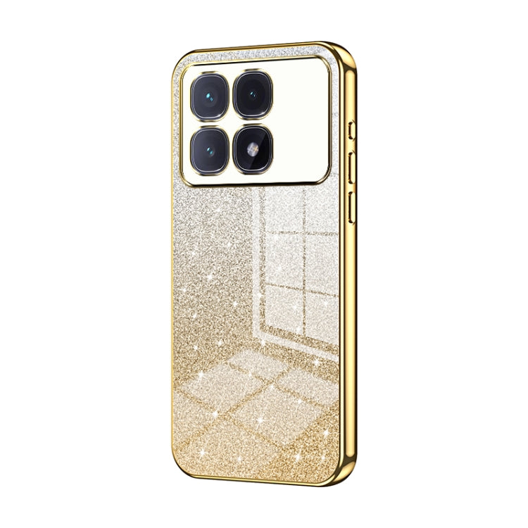 Gradient Glitter Powder Electroplated Phone Case, For Redmi Note 14 5G, For Redmi Note 14 Pro+ 5G, For Redmi 14R, For Redmi Note 14 Pro 5G, For Redmi K70 Ultra, For Xiaomi Redmi Note 13 Pro 4G, For Xiaomi Redmi Note 13 4G, For Xiaomi Redmi Note 13 5G  ...