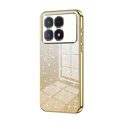 Gradient Glitter Powder Electroplated Phone Case, For Redmi Note 14 5G, For Redmi Note 14 Pro+ 5G, For Redmi 14R, For Redmi Note 14 Pro 5G, For Redmi K70 Ultra, For Xiaomi Redmi Note 13 Pro 4G, For Xiaomi Redmi Note 13 4G, For Xiaomi Redmi Note 13 5G  ...