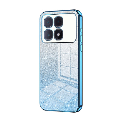 Gradient Glitter Powder Electroplated Phone Case, For Redmi Note 14 5G, For Redmi Note 14 Pro+ 5G, For Redmi 14R, For Redmi Note 14 Pro 5G, For Redmi K70 Ultra, For Xiaomi Redmi Note 13 Pro 4G, For Xiaomi Redmi Note 13 4G, For Xiaomi Redmi Note 13 5G  ...