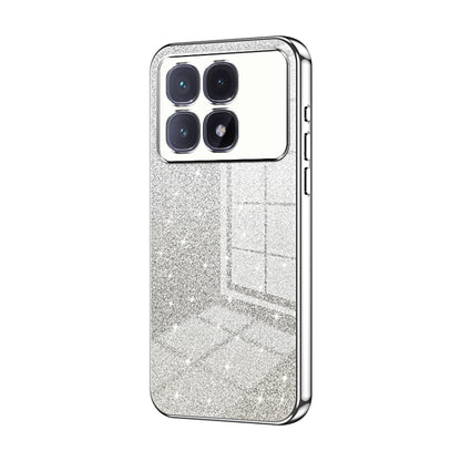 Gradient Glitter Powder Electroplated Phone Case, For Redmi Note 14 5G, For Redmi Note 14 Pro+ 5G, For Redmi 14R, For Redmi Note 14 Pro 5G, For Redmi K70 Ultra, For Xiaomi Redmi Note 13 Pro 4G, For Xiaomi Redmi Note 13 4G, For Xiaomi Redmi Note 13 5G  ...
