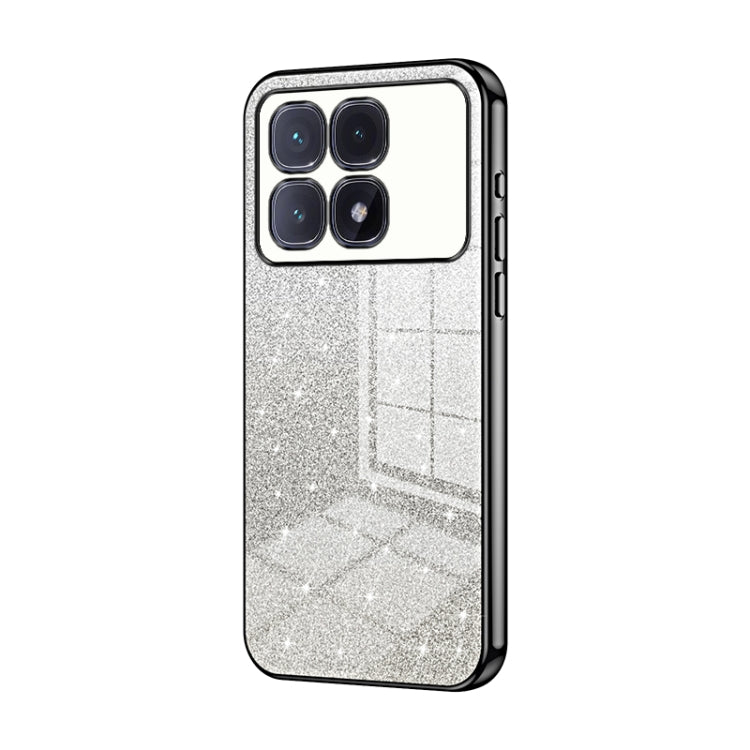 Gradient Glitter Powder Electroplated Phone Case, For Redmi Note 14 5G, For Redmi Note 14 Pro+ 5G, For Redmi 14R, For Redmi Note 14 Pro 5G, For Redmi K70 Ultra, For Xiaomi Redmi Note 13 Pro 4G, For Xiaomi Redmi Note 13 4G, For Xiaomi Redmi Note 13 5G  ...
