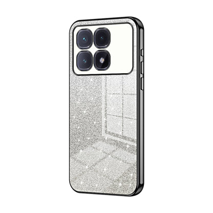 Gradient Glitter Powder Electroplated Phone Case, For Redmi Note 14 5G, For Redmi Note 14 Pro+ 5G, For Redmi 14R, For Redmi Note 14 Pro 5G, For Redmi K70 Ultra, For Xiaomi Redmi Note 13 Pro 4G, For Xiaomi Redmi Note 13 4G, For Xiaomi Redmi Note 13 5G  ...