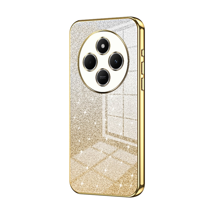 Gradient Glitter Powder Electroplated Phone Case, For Redmi Note 14 5G, For Redmi Note 14 Pro+ 5G, For Redmi 14R, For Redmi Note 14 Pro 5G, For Redmi K70 Ultra, For Xiaomi Redmi Note 13 Pro 4G, For Xiaomi Redmi Note 13 4G, For Xiaomi Redmi Note 13 5G  ...