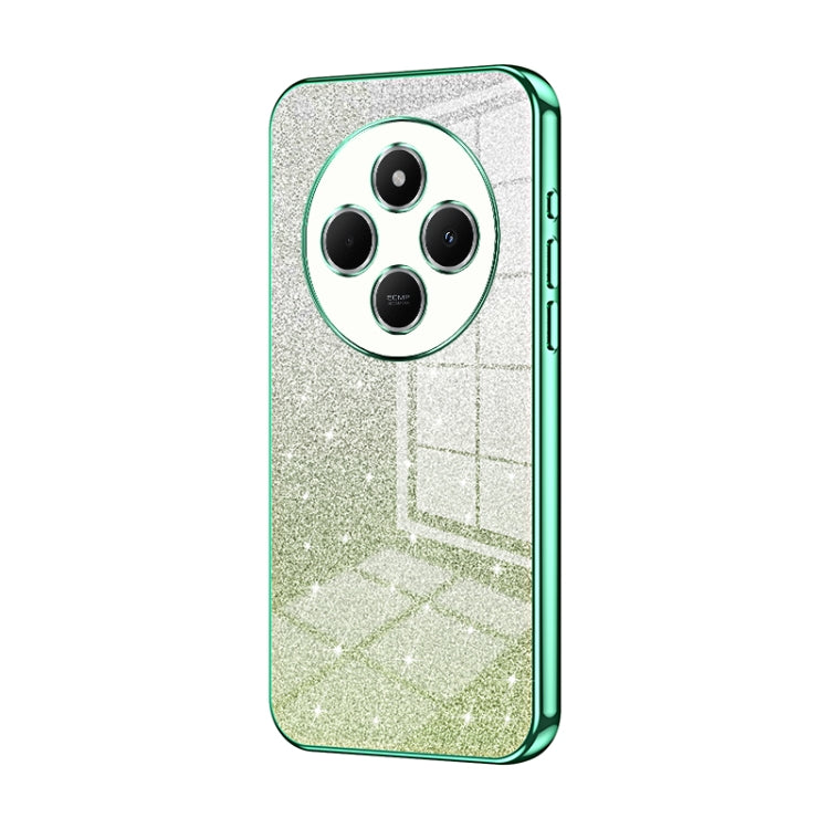 Gradient Glitter Powder Electroplated Phone Case, For Redmi Note 14 5G, For Redmi Note 14 Pro+ 5G, For Redmi 14R, For Redmi Note 14 Pro 5G, For Redmi K70 Ultra, For Xiaomi Redmi Note 13 Pro 4G, For Xiaomi Redmi Note 13 4G, For Xiaomi Redmi Note 13 5G  ...