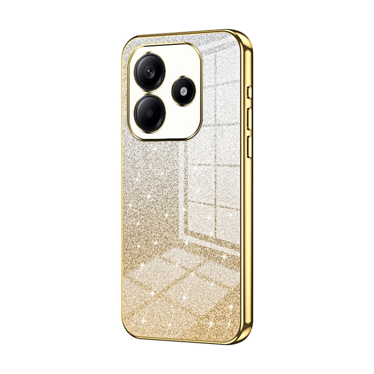 Gradient Glitter Powder Electroplated Phone Case, For Redmi Note 14 5G, For Redmi Note 14 Pro+ 5G, For Redmi 14R, For Redmi Note 14 Pro 5G, For Redmi K70 Ultra, For Xiaomi Redmi Note 13 Pro 4G, For Xiaomi Redmi Note 13 4G, For Xiaomi Redmi Note 13 5G  ...