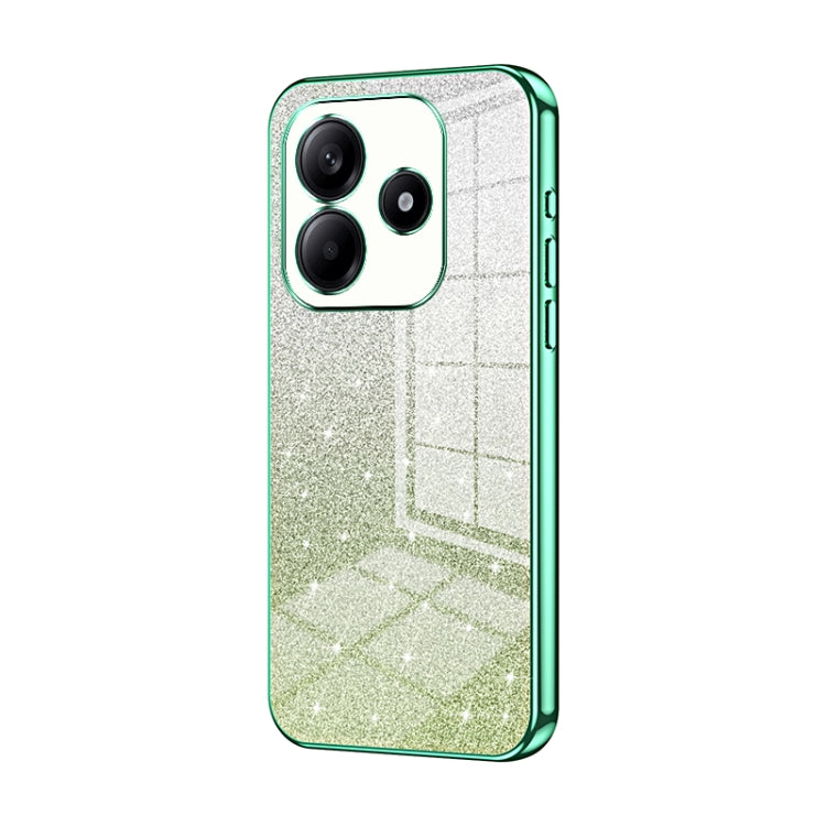 Gradient Glitter Powder Electroplated Phone Case, For Redmi Note 14 5G, For Redmi Note 14 Pro+ 5G, For Redmi 14R, For Redmi Note 14 Pro 5G, For Redmi K70 Ultra, For Xiaomi Redmi Note 13 Pro 4G, For Xiaomi Redmi Note 13 4G, For Xiaomi Redmi Note 13 5G  ...