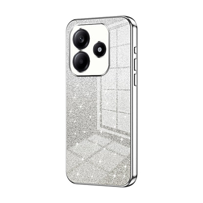 Gradient Glitter Powder Electroplated Phone Case, For Redmi Note 14 5G, For Redmi Note 14 Pro+ 5G, For Redmi 14R, For Redmi Note 14 Pro 5G, For Redmi K70 Ultra, For Xiaomi Redmi Note 13 Pro 4G, For Xiaomi Redmi Note 13 4G, For Xiaomi Redmi Note 13 5G  ...