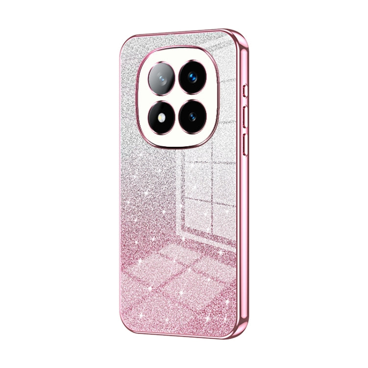 Gradient Glitter Powder Electroplated Phone Case, For Redmi Note 14 5G, For Redmi Note 14 Pro+ 5G, For Redmi 14R, For Redmi Note 14 Pro 5G, For Redmi K70 Ultra, For Xiaomi Redmi Note 13 Pro 4G, For Xiaomi Redmi Note 13 4G, For Xiaomi Redmi Note 13 5G  ...