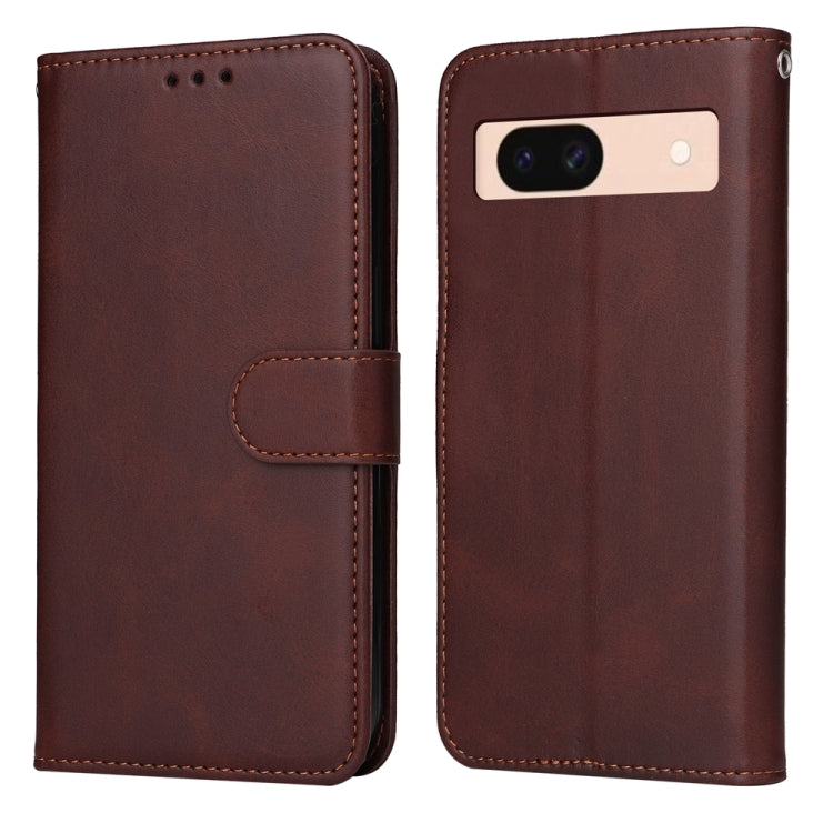 Classic Calf Texture Flip Leather Phone Case, For Google Pixel 11a, For Google Pixel 11 Pro XL, For Google Pixel 11 / Pixel 11 Pro, For Google Pixel 10a, For Google Pixel 9a, For Google Pixel 9 Pro, For Google Pixel 9, For Google Pixel 8a