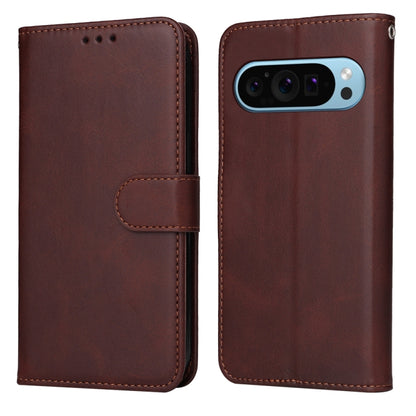 Classic Calf Texture Flip Leather Phone Case, For Google Pixel 11a, For Google Pixel 11 Pro XL, For Google Pixel 11 / Pixel 11 Pro, For Google Pixel 10a, For Google Pixel 9a, For Google Pixel 9 Pro, For Google Pixel 9, For Google Pixel 8a
