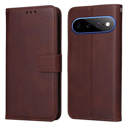 Classic Calf Texture Flip Leather Phone Case, For Google Pixel 11a, For Google Pixel 11 Pro XL, For Google Pixel 11 / Pixel 11 Pro, For Google Pixel 10a, For Google Pixel 9a, For Google Pixel 9 Pro, For Google Pixel 9, For Google Pixel 8a