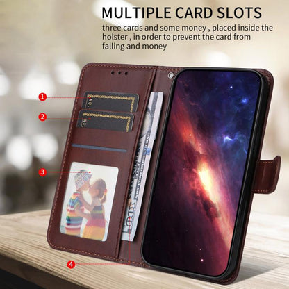 Classic Calf Texture Flip Leather Phone Case, For Google Pixel 11a, For Google Pixel 11 Pro XL, For Google Pixel 11 / Pixel 11 Pro, For Google Pixel 10a, For Google Pixel 9a, For Google Pixel 9 Pro, For Google Pixel 9, For Google Pixel 8a