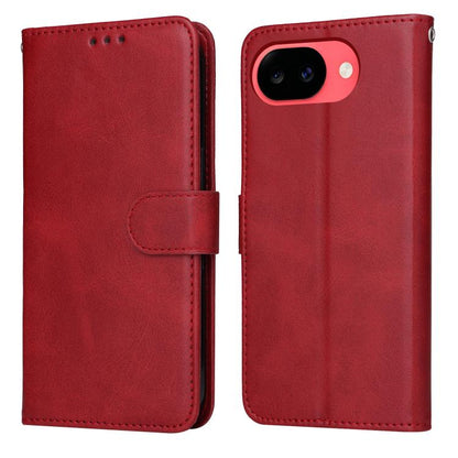 Classic Calf Texture Flip Leather Phone Case, For Google Pixel 11a, For Google Pixel 11 Pro XL, For Google Pixel 11 / Pixel 11 Pro, For Google Pixel 10a, For Google Pixel 9a, For Google Pixel 9 Pro, For Google Pixel 9, For Google Pixel 8a