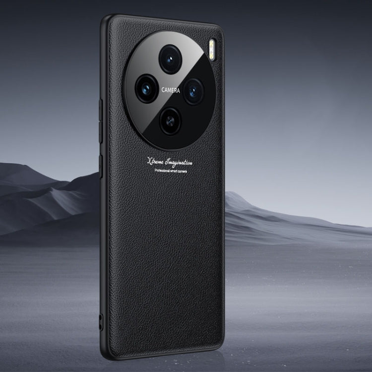 GKK Precision Hole Ultra-thin Full Coverage Leather Phone Case, For vivo X100 Pro, For vivo X100