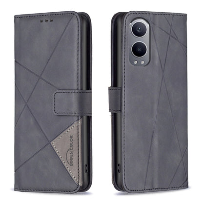 BF05 Magnetic Buckle Rhombus Texture Leather Phone Case, For OnePlus 13, For OnePlus Nord 4, For OnePlus Nord CE4 Lite Global, For OnePlus 12R, For OnePlus 12 5G
