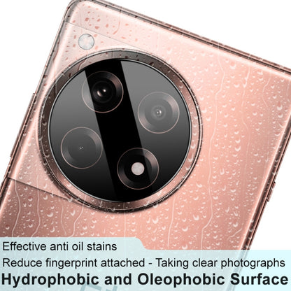 IMAK Rear Camera Lens Glass Film Black Version, For OnePlus Ace 3 5G / 12R 5G, For OnePlus 12 5G
