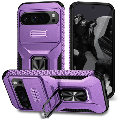 Sliding Camshield Holder Phone Case, For Google Pixel 11 Pro XL / 10 Pro XL, For Google Pixel 11 / 11 Pro / 10 Pro, For Google Pixel 10a, For Google Pixel 9a, For Google Pixel 9 Pro, For Google Pixel 8a, For Google Pixel 8 Pro, For Google Pixel 8      ...