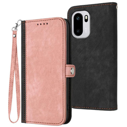 Side Buckle Double Fold Hand Strap Leather Phone Case, For OnePlus Turbo 6 / 6V, For OnePlus Ace 6, For OnePlus 15, For OnePlus 13T, For OnePlus Ace 5 / 13R Global, For OnePlus 12, For OnePlus Ace 2V