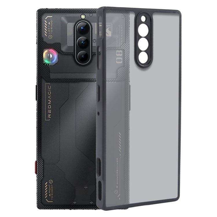 Fine Pore Matte Black TPU + PC Phone Case, For ZTE nubia RedMagic 11 Air, For ZTE nubia RedMagic 8 Pro