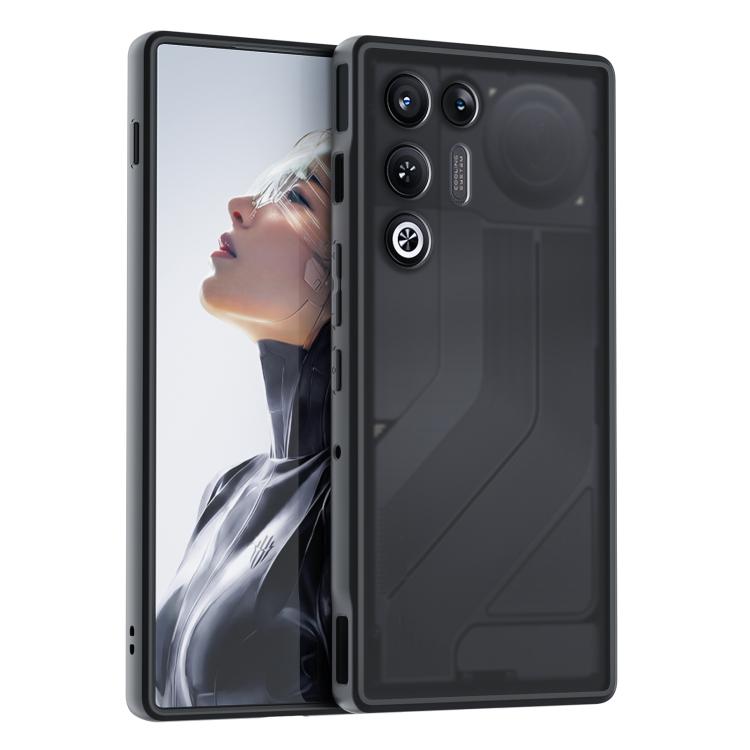 Fine Pore Matte Black TPU + PC Phone Case, For ZTE nubia RedMagic 11 Air, For ZTE nubia RedMagic 8 Pro