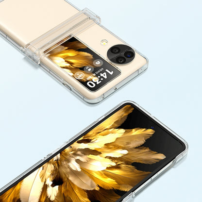 TPU+PC Transparent Phone Case, For OPPO Find N3 Flip