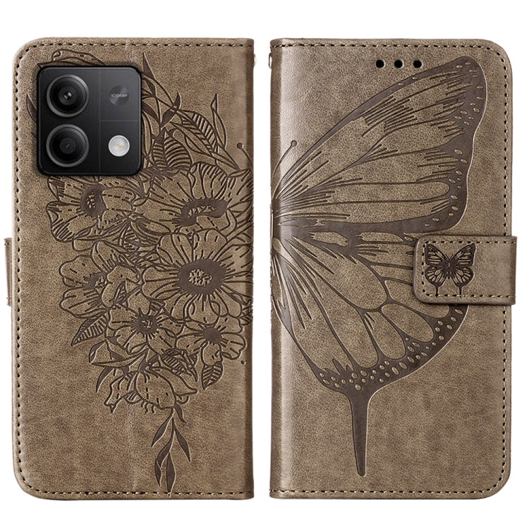 Embossed Butterfly Leather Phone Case, For Xiaomi Redmi Note 13 5G Global, For Xiaomi Redmi 13C, For Xiaomi Redmi Note 13 Pro+ 5G, For Xiaomi Redmi Note 13 Pro 5G Global, For Xiaomi Poco M6 Pro 5G / Redmi 12 4G/5G, For Xiaomi Redmi K70 / K70 Pro       ...