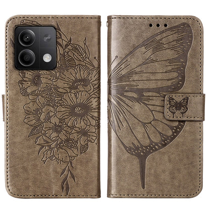 Embossed Butterfly Leather Phone Case, For Xiaomi Redmi Note 13 5G Global, For Xiaomi Redmi 13C, For Xiaomi Redmi Note 13 Pro+ 5G, For Xiaomi Redmi Note 13 Pro 5G Global, For Xiaomi Poco M6 Pro 5G / Redmi 12 4G/5G, For Xiaomi Redmi K70 / K70 Pro       ...