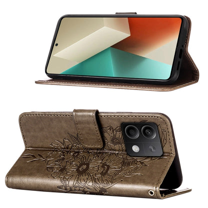 Embossed Butterfly Leather Phone Case, For Xiaomi Redmi Note 13 5G Global, For Xiaomi Redmi 13C, For Xiaomi Redmi Note 13 Pro+ 5G, For Xiaomi Redmi Note 13 Pro 5G Global, For Xiaomi Poco M6 Pro 5G / Redmi 12 4G/5G, For Xiaomi Redmi K70 / K70 Pro       ...