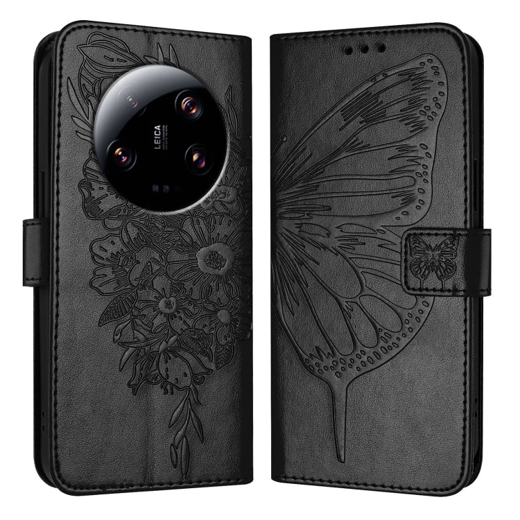 Embossed Butterfly Leather Phone Case, For Xiaomi Redmi Note 13 5G Global, For Xiaomi Redmi 13C, For Xiaomi Redmi Note 13 Pro+ 5G, For Xiaomi Redmi Note 13 Pro 5G Global, For Xiaomi Poco M6 Pro 5G / Redmi 12 4G/5G, For Xiaomi Redmi K70 / K70 Pro       ...