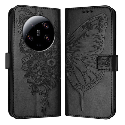 Embossed Butterfly Leather Phone Case, For Xiaomi Redmi Note 13 5G Global, For Xiaomi Redmi 13C, For Xiaomi Redmi Note 13 Pro+ 5G, For Xiaomi Redmi Note 13 Pro 5G Global, For Xiaomi Poco M6 Pro 5G / Redmi 12 4G/5G, For Xiaomi Redmi K70 / K70 Pro       ...