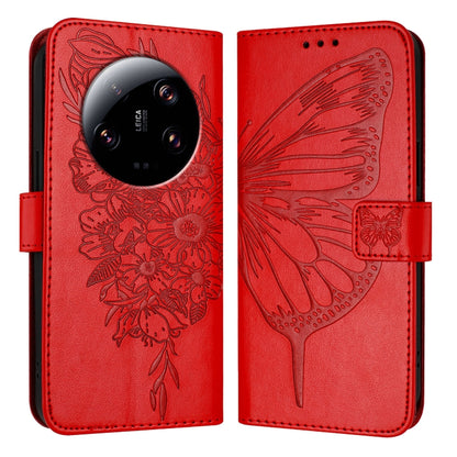 Embossed Butterfly Leather Phone Case, For Xiaomi Redmi Note 13 5G Global, For Xiaomi Redmi 13C, For Xiaomi Redmi Note 13 Pro+ 5G, For Xiaomi Redmi Note 13 Pro 5G Global, For Xiaomi Poco M6 Pro 5G / Redmi 12 4G/5G, For Xiaomi Redmi K70 / K70 Pro       ...
