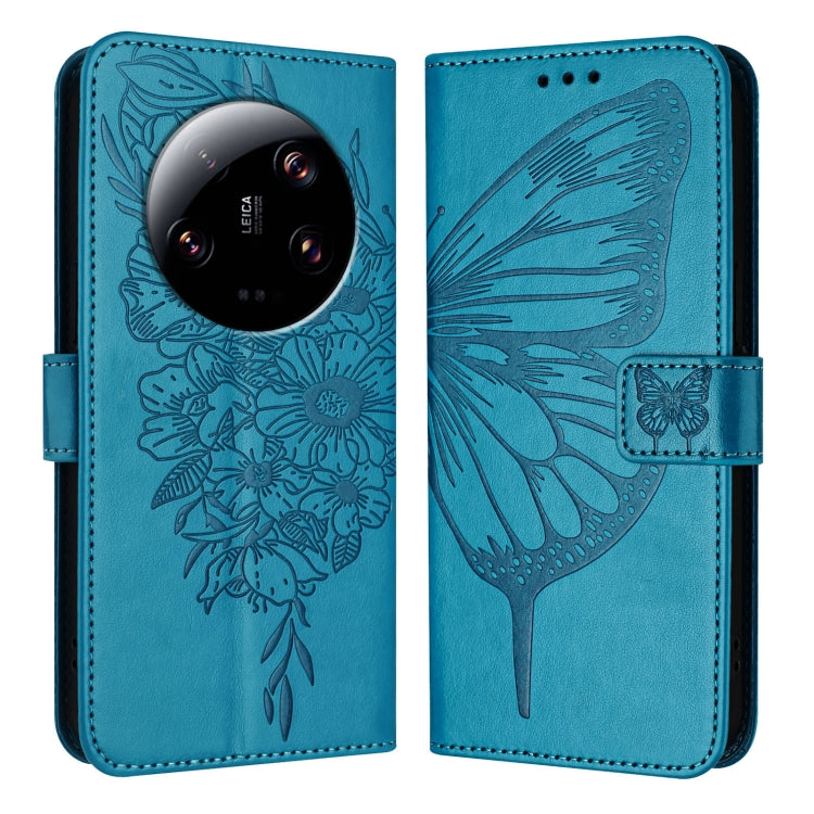 Embossed Butterfly Leather Phone Case, For Xiaomi Redmi Note 13 5G Global, For Xiaomi Redmi 13C, For Xiaomi Redmi Note 13 Pro+ 5G, For Xiaomi Redmi Note 13 Pro 5G Global, For Xiaomi Poco M6 Pro 5G / Redmi 12 4G/5G, For Xiaomi Redmi K70 / K70 Pro       ...