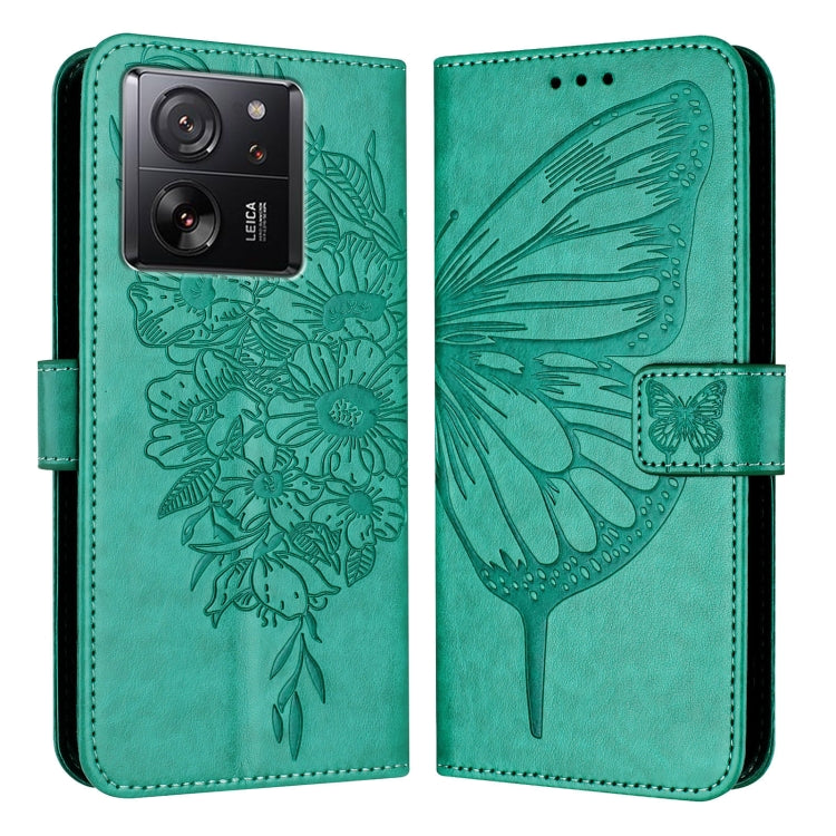 Embossed Butterfly Leather Phone Case, For Xiaomi Redmi Note 13 5G Global, For Xiaomi Redmi 13C, For Xiaomi Redmi Note 13 Pro+ 5G, For Xiaomi Redmi Note 13 Pro 5G Global, For Xiaomi Poco M6 Pro 5G / Redmi 12 4G/5G, For Xiaomi Redmi K70 / K70 Pro       ...