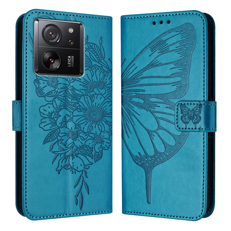 Embossed Butterfly Leather Phone Case, For Xiaomi Redmi Note 13 5G Global, For Xiaomi Redmi 13C, For Xiaomi Redmi Note 13 Pro+ 5G, For Xiaomi Redmi Note 13 Pro 5G Global, For Xiaomi Poco M6 Pro 5G / Redmi 12 4G/5G, For Xiaomi Redmi K70 / K70 Pro       ...
