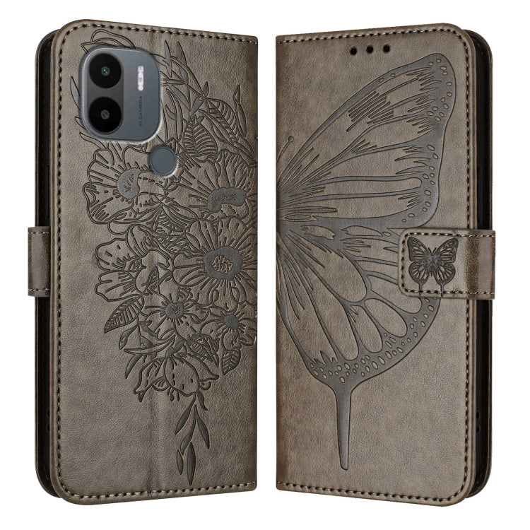 Embossed Butterfly Leather Phone Case, For Xiaomi Redmi Note 13 5G Global, For Xiaomi Redmi 13C, For Xiaomi Redmi Note 13 Pro+ 5G, For Xiaomi Redmi Note 13 Pro 5G Global, For Xiaomi Poco M6 Pro 5G / Redmi 12 4G/5G, For Xiaomi Redmi K70 / K70 Pro       ...