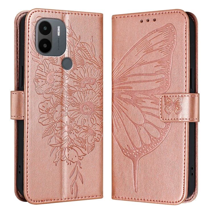 Embossed Butterfly Leather Phone Case, For Xiaomi Redmi Note 13 5G Global, For Xiaomi Redmi 13C, For Xiaomi Redmi Note 13 Pro+ 5G, For Xiaomi Redmi Note 13 Pro 5G Global, For Xiaomi Poco M6 Pro 5G / Redmi 12 4G/5G, For Xiaomi Redmi K70 / K70 Pro       ...