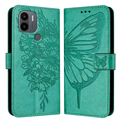 Embossed Butterfly Leather Phone Case, For Xiaomi Redmi Note 13 5G Global, For Xiaomi Redmi 13C, For Xiaomi Redmi Note 13 Pro+ 5G, For Xiaomi Redmi Note 13 Pro 5G Global, For Xiaomi Poco M6 Pro 5G / Redmi 12 4G/5G, For Xiaomi Redmi K70 / K70 Pro       ...