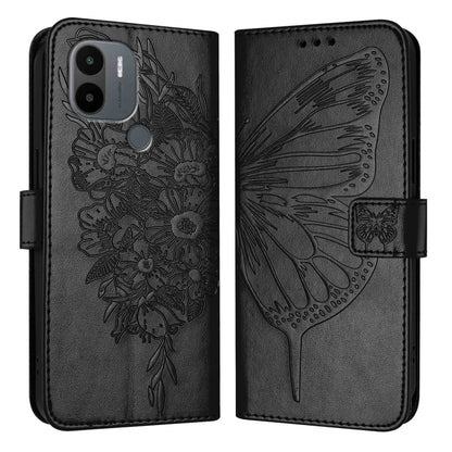 Embossed Butterfly Leather Phone Case, For Xiaomi Redmi Note 13 5G Global, For Xiaomi Redmi 13C, For Xiaomi Redmi Note 13 Pro+ 5G, For Xiaomi Redmi Note 13 Pro 5G Global, For Xiaomi Poco M6 Pro 5G / Redmi 12 4G/5G, For Xiaomi Redmi K70 / K70 Pro       ...