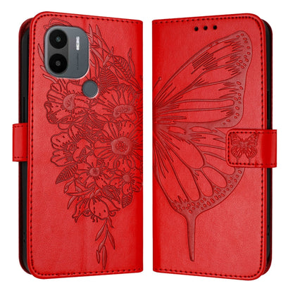 Embossed Butterfly Leather Phone Case, For Xiaomi Redmi Note 13 5G Global, For Xiaomi Redmi 13C, For Xiaomi Redmi Note 13 Pro+ 5G, For Xiaomi Redmi Note 13 Pro 5G Global, For Xiaomi Poco M6 Pro 5G / Redmi 12 4G/5G, For Xiaomi Redmi K70 / K70 Pro       ...