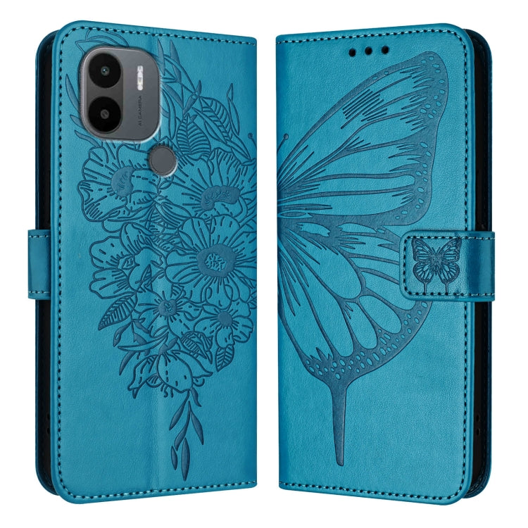 Embossed Butterfly Leather Phone Case, For Xiaomi Redmi Note 13 5G Global, For Xiaomi Redmi 13C, For Xiaomi Redmi Note 13 Pro+ 5G, For Xiaomi Redmi Note 13 Pro 5G Global, For Xiaomi Poco M6 Pro 5G / Redmi 12 4G/5G, For Xiaomi Redmi K70 / K70 Pro       ...