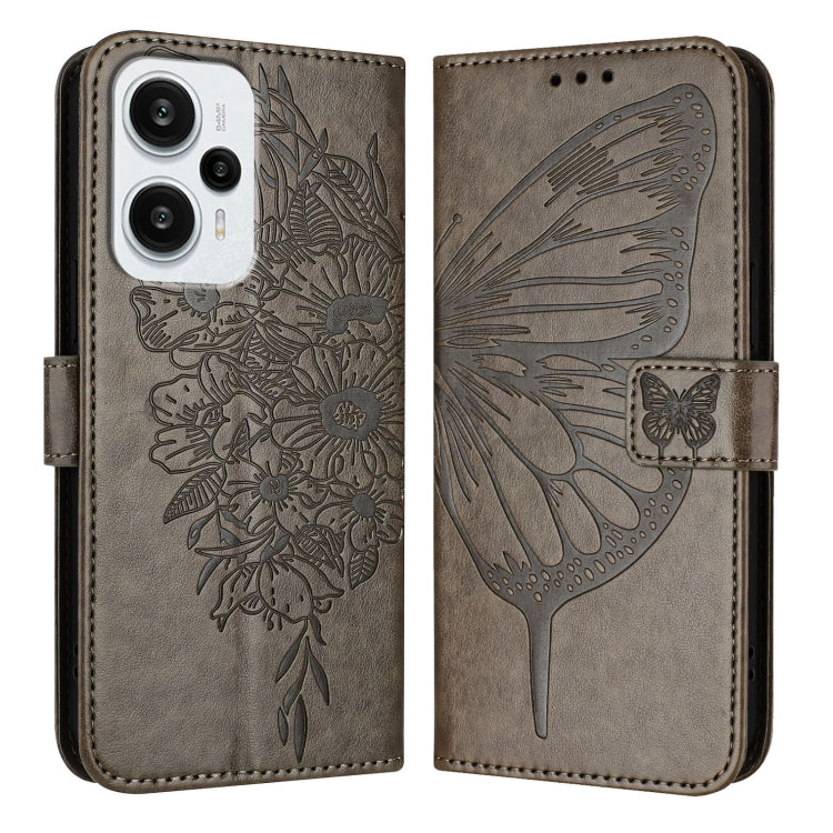 Embossed Butterfly Leather Phone Case, For Xiaomi Redmi Note 13 5G Global, For Xiaomi Redmi 13C, For Xiaomi Redmi Note 13 Pro+ 5G, For Xiaomi Redmi Note 13 Pro 5G Global, For Xiaomi Poco M6 Pro 5G / Redmi 12 4G/5G, For Xiaomi Redmi K70 / K70 Pro       ...