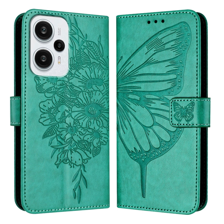 Embossed Butterfly Leather Phone Case, For Xiaomi Redmi Note 13 5G Global, For Xiaomi Redmi 13C, For Xiaomi Redmi Note 13 Pro+ 5G, For Xiaomi Redmi Note 13 Pro 5G Global, For Xiaomi Poco M6 Pro 5G / Redmi 12 4G/5G, For Xiaomi Redmi K70 / K70 Pro       ...