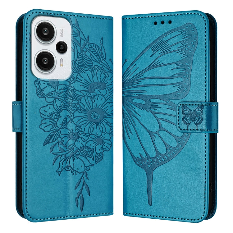 Embossed Butterfly Leather Phone Case, For Xiaomi Redmi Note 13 5G Global, For Xiaomi Redmi 13C, For Xiaomi Redmi Note 13 Pro+ 5G, For Xiaomi Redmi Note 13 Pro 5G Global, For Xiaomi Poco M6 Pro 5G / Redmi 12 4G/5G, For Xiaomi Redmi K70 / K70 Pro       ...