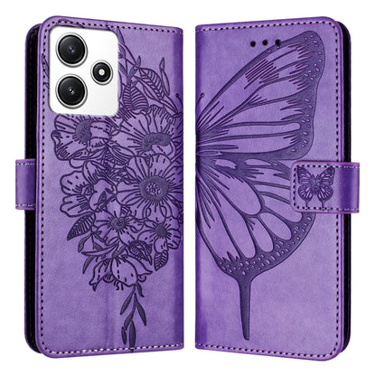 Embossed Butterfly Leather Phone Case, For Xiaomi Redmi Note 13 5G Global, For Xiaomi Redmi 13C, For Xiaomi Redmi Note 13 Pro+ 5G, For Xiaomi Redmi Note 13 Pro 5G Global, For Xiaomi Poco M6 Pro 5G / Redmi 12 4G/5G, For Xiaomi Redmi K70 / K70 Pro       ...