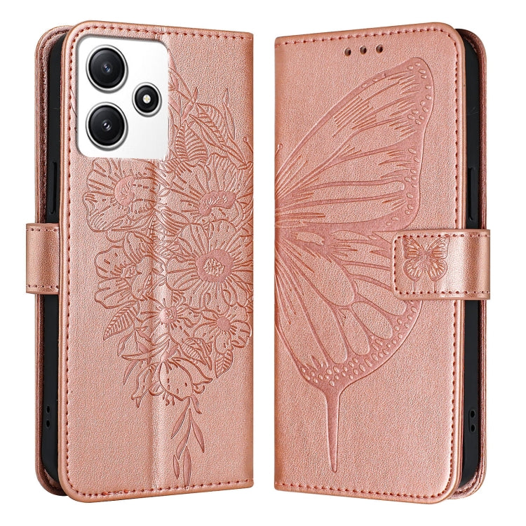 Embossed Butterfly Leather Phone Case, For Xiaomi Redmi Note 13 5G Global, For Xiaomi Redmi 13C, For Xiaomi Redmi Note 13 Pro+ 5G, For Xiaomi Redmi Note 13 Pro 5G Global, For Xiaomi Poco M6 Pro 5G / Redmi 12 4G/5G, For Xiaomi Redmi K70 / K70 Pro       ...